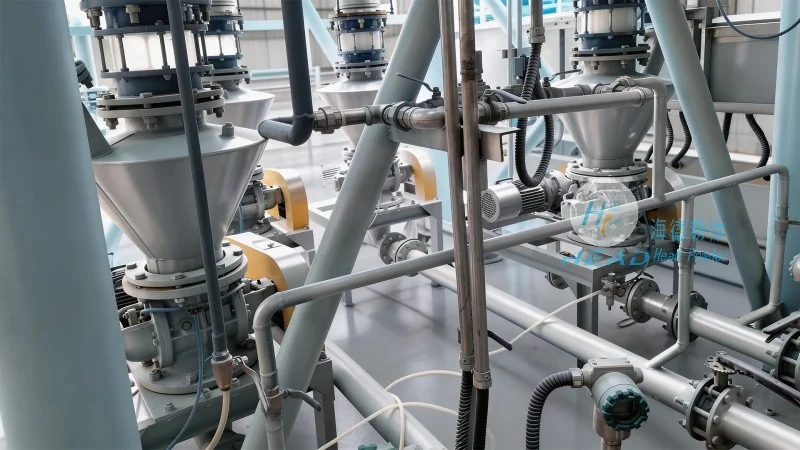 กรณีศึกษาเกี่ยวกับการขนส่งผงwoolกระจกด้วยระบบ pneumatic phase dense สำหรับบริษัทฉนวนความร้อนในเมืองหลางฟาง มณฑลเฮยอี้